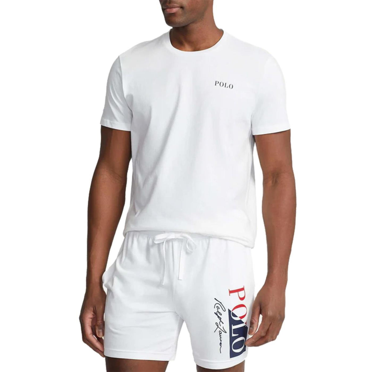 RALPH LAUREN T-SHIRT LOGO CREW TOP