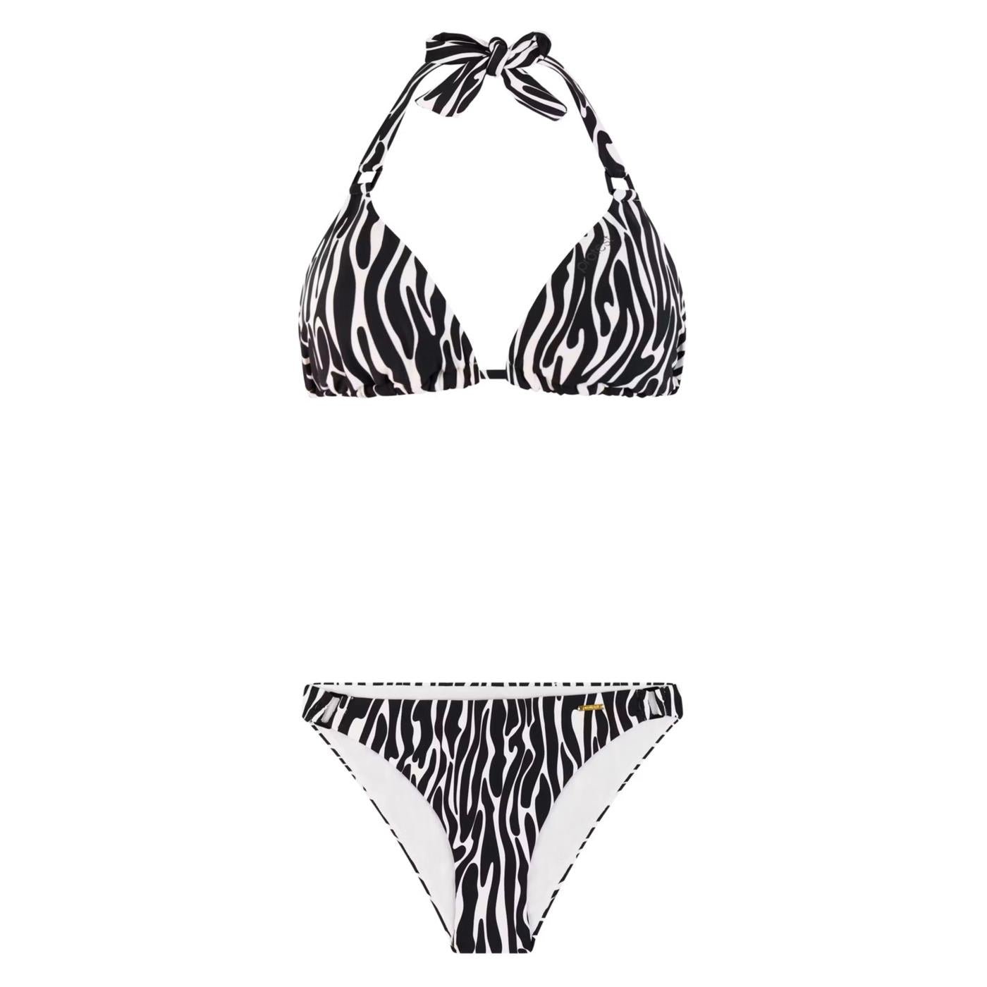 PROTEST DATE TRIANGLE BIKINI - Nero - vista 3