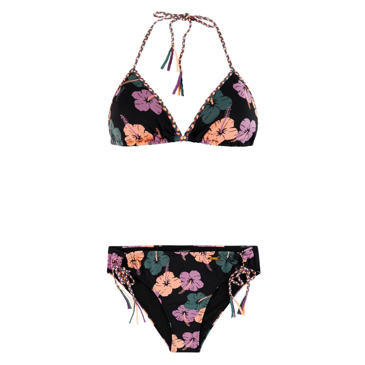 PROTEST TISA TRIANGLE BIKINI - Nero - vista 3