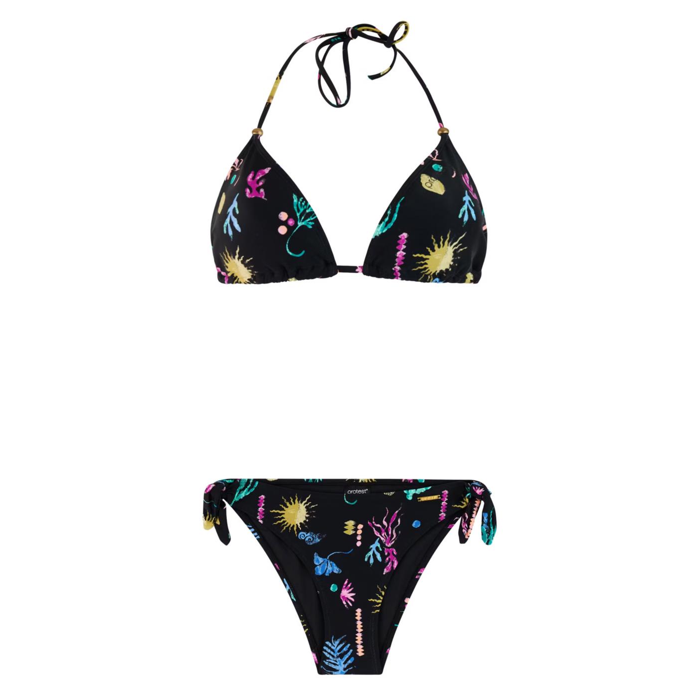 PROTEST EMPTY TRIANGLE BIKINI - Nero - vista 3