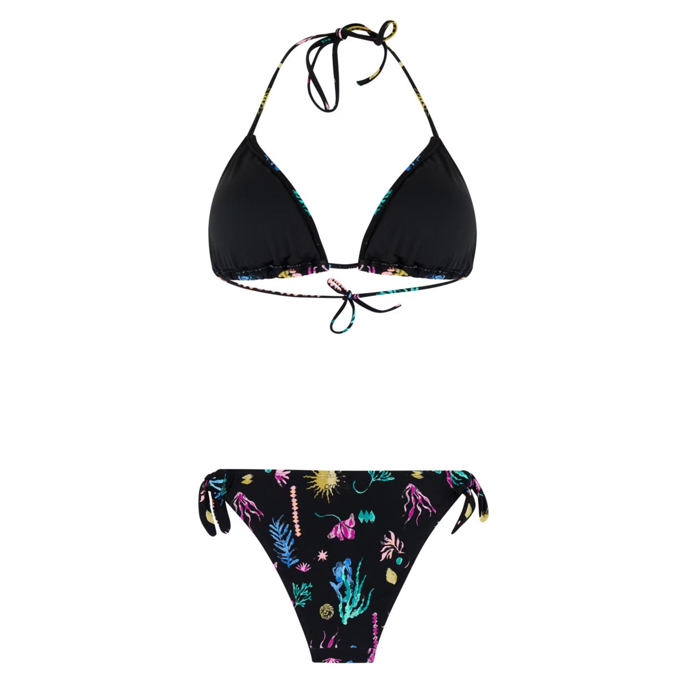 PROTEST EMPTY TRIANGLE BIKINI - Nero - vista 4