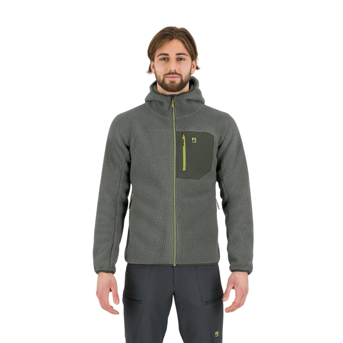 KARPOS MOIAZZA RETRO' HOODIE - Militare - immagine principale