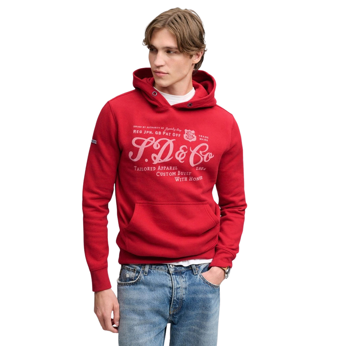 SUPERDRY VINTAGE SCRIPT HOOD