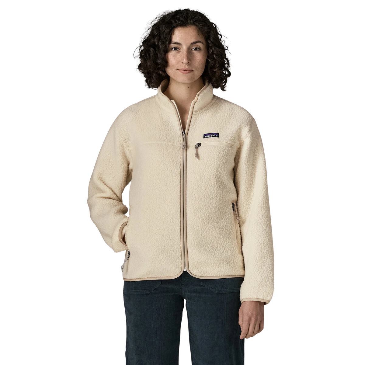 PATAGONIA WOMAN RETRO PILE JACKET - Beige - immagine principale