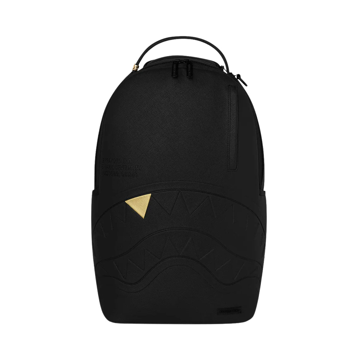 SPRAYGROUND BLACKED OUT EMBOSSED GOLD