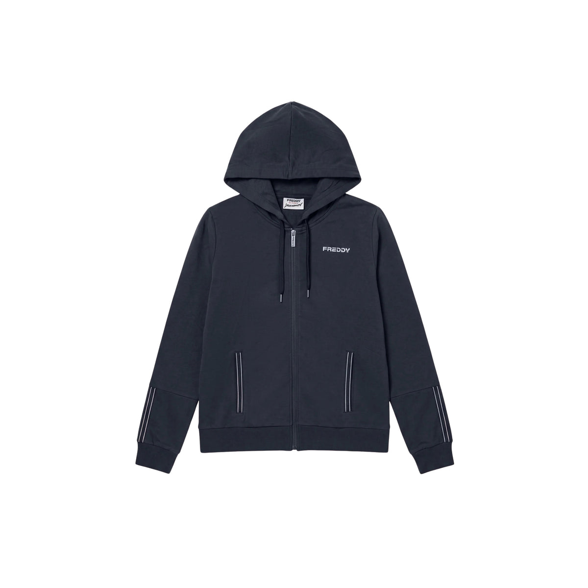 FREDDY FELPA W STRETCH FZ HOODY - Nero - immagine principale