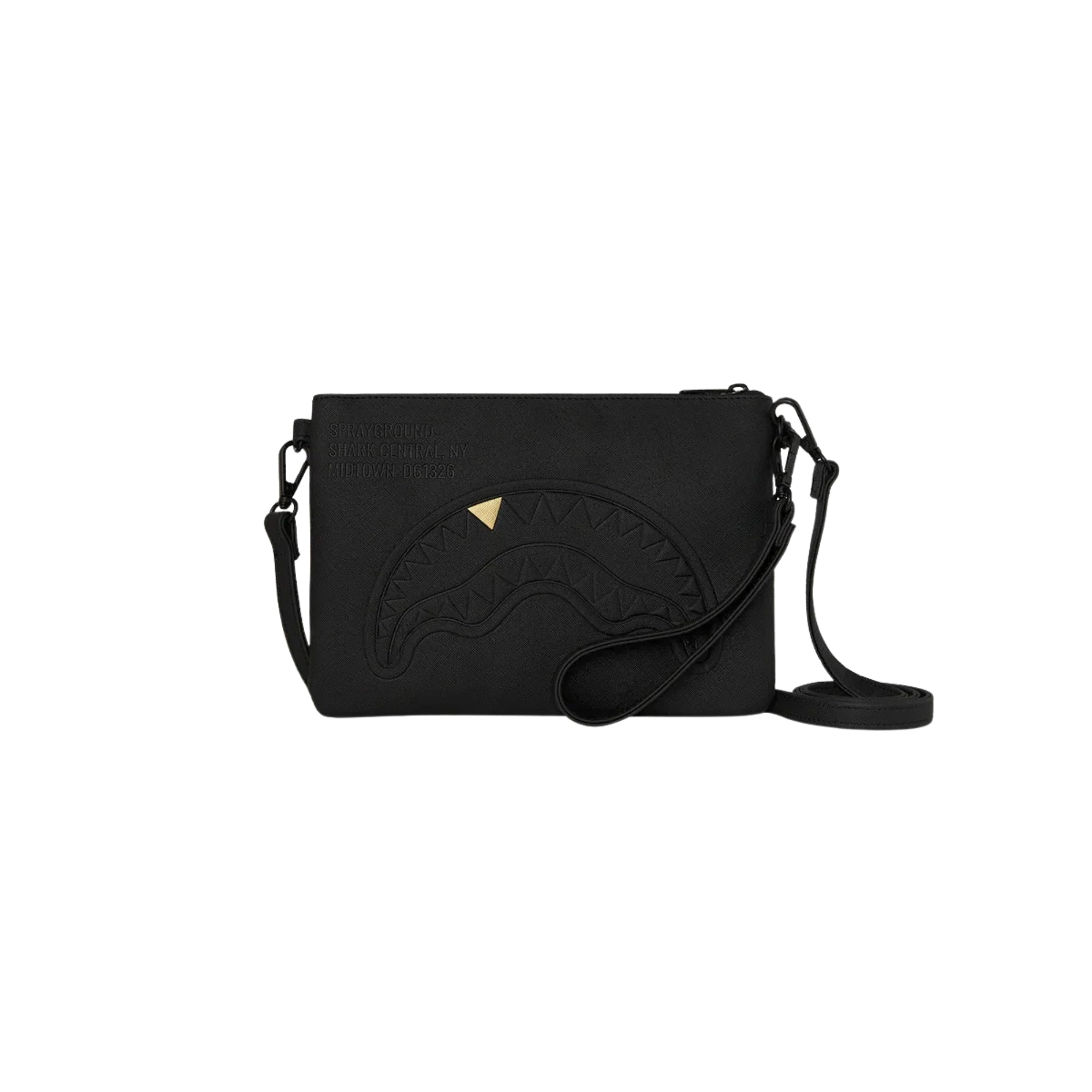 SPRAYGROUND BLACKED OUT EMBOSSED GOLD - Nero - immagine principale