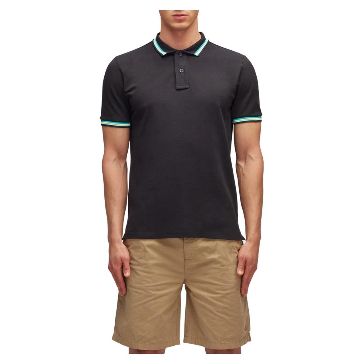 SUNDEK BRICE POLO BLACK