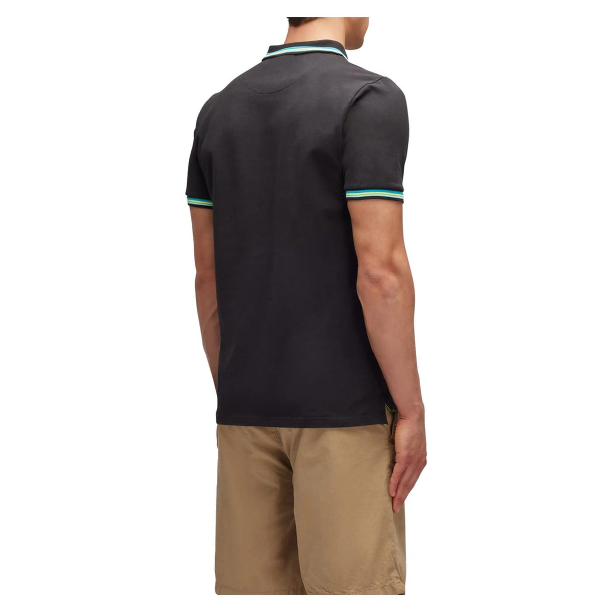 SUNDEK BRICE POLO BLACK - seconda immagine