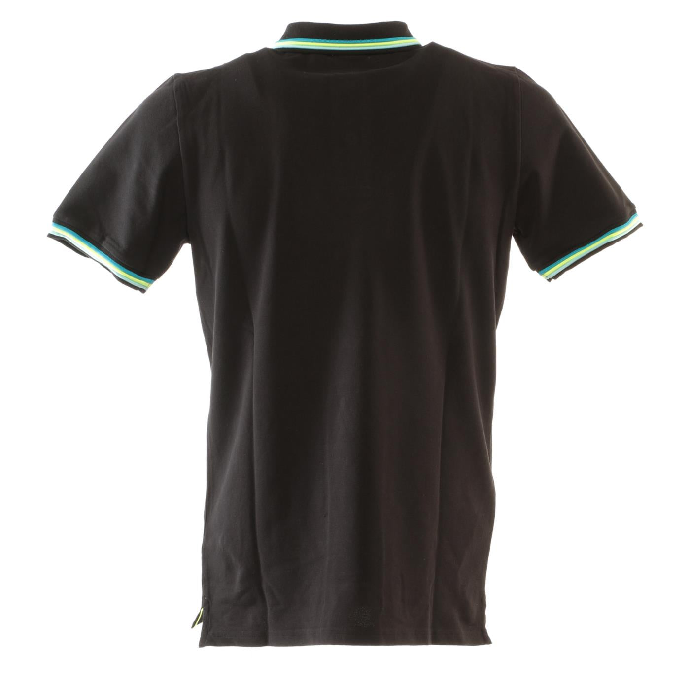 SUNDEK BRICE SHORT SLEEVE POLO - Nero - vista 2