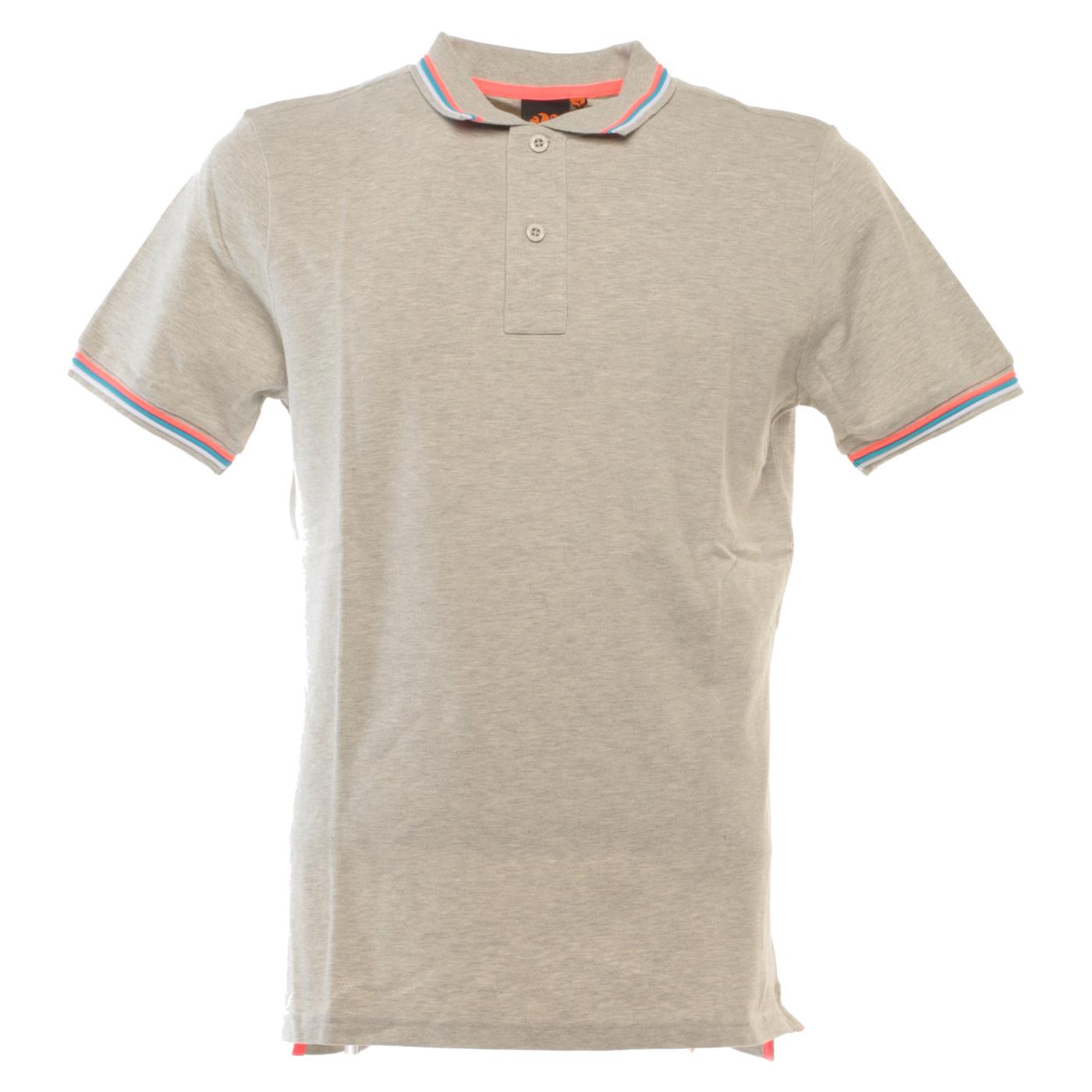 SUNDEK BRICE POLO - Grigio chiaro - immagine principale
