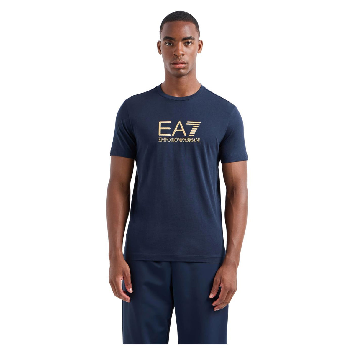 EMPORIO ARMANI 7 EA7 TRAIN GOLD LABEL M TEE - seconda immagine
