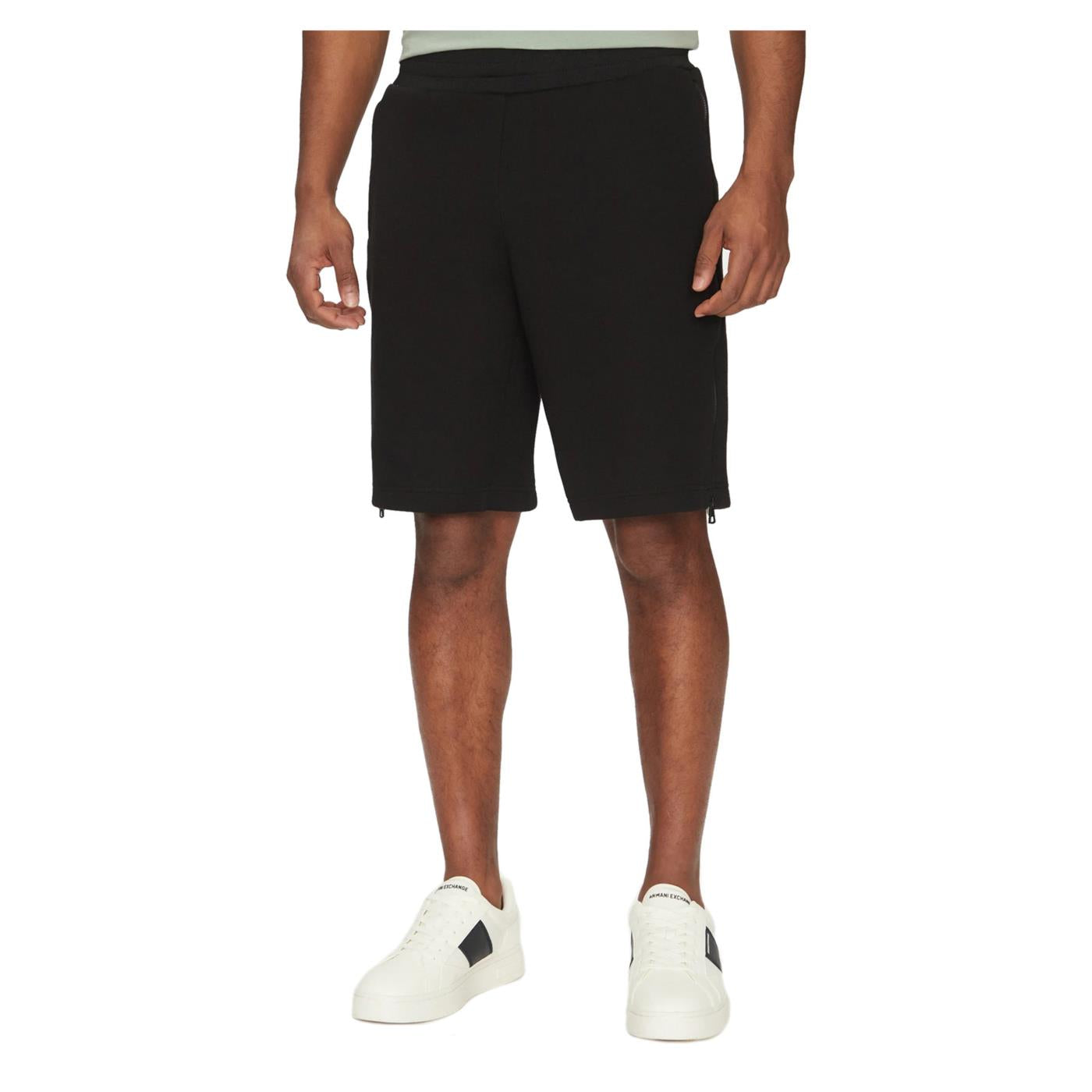 EMPORIO ARMANI 7 EA7 TRAIN LOGO TAPE SHORTS