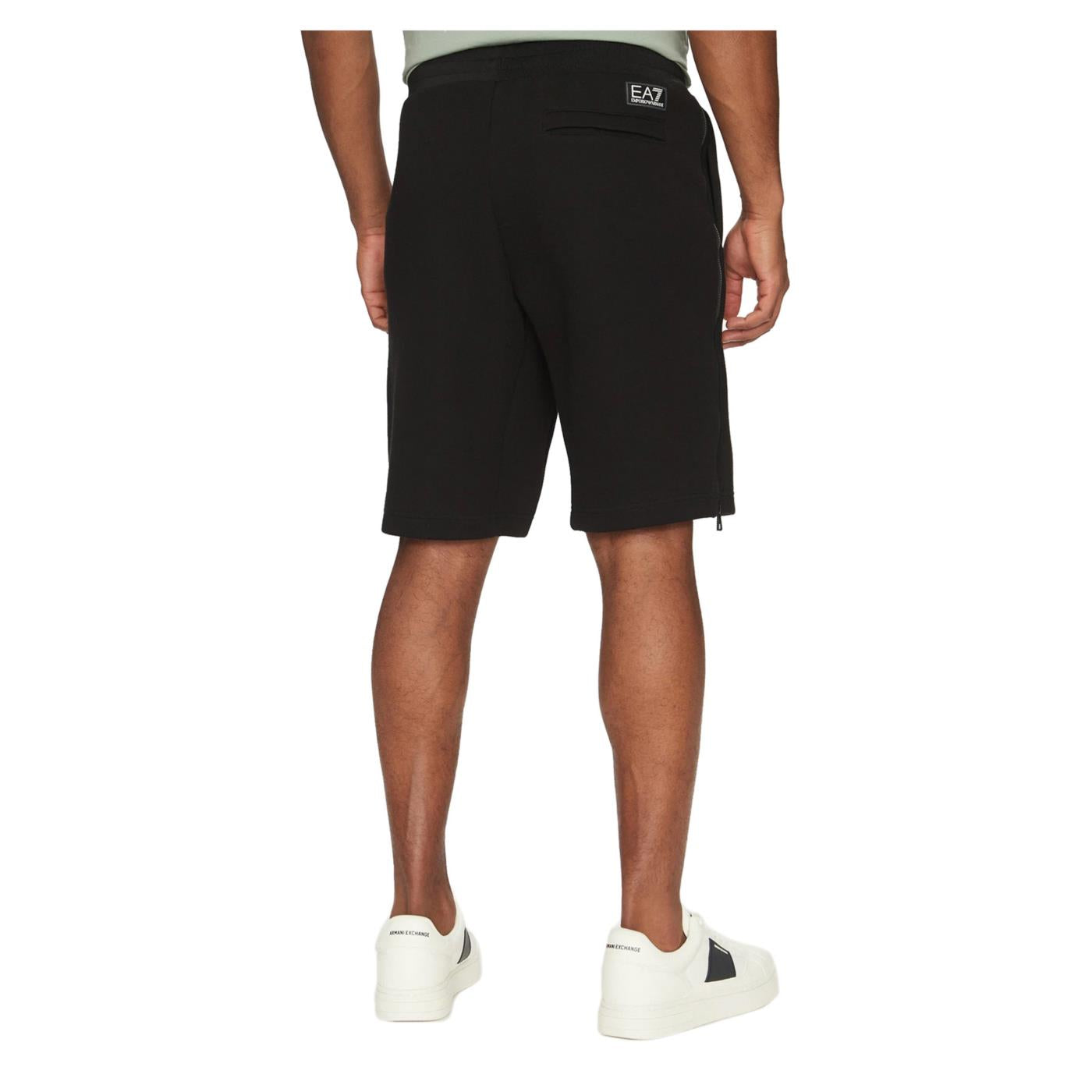 EMPORIO ARMANI 7 EA7 TRAIN LOGO TAPE SHORTS