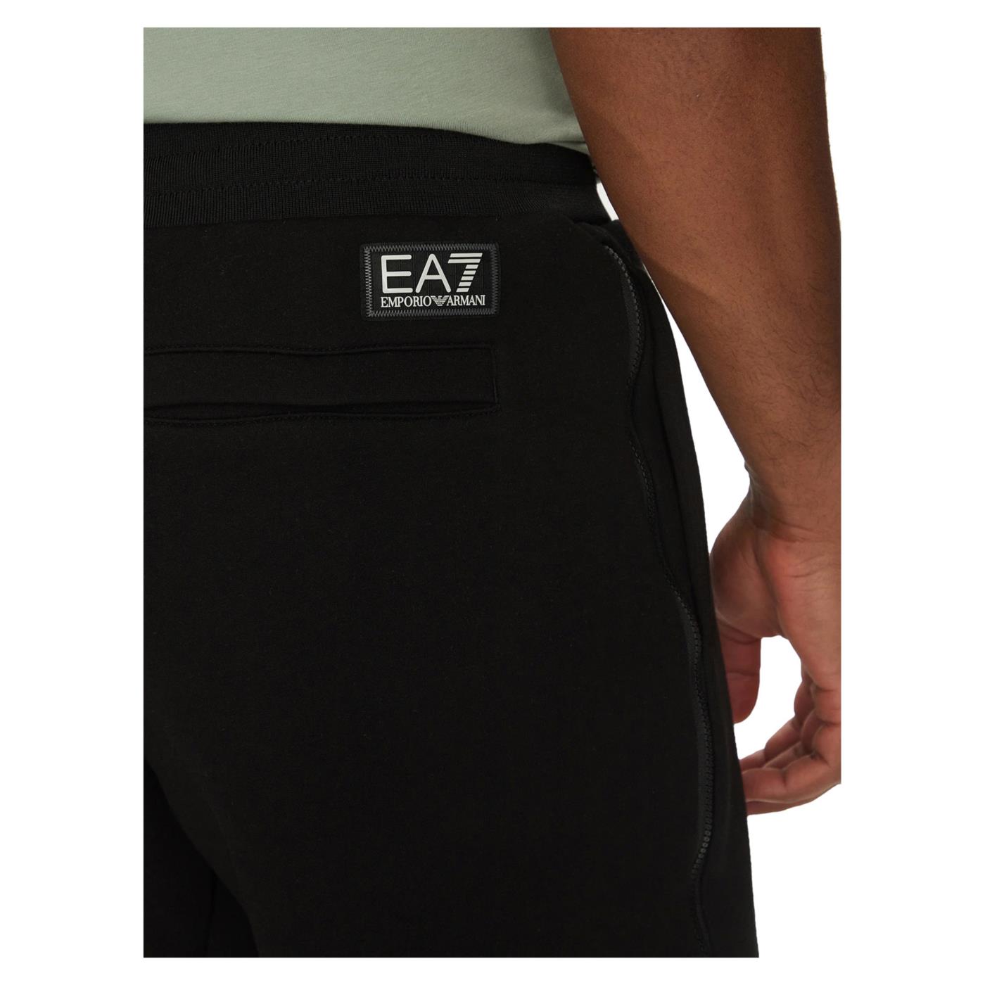 EMPORIO ARMANI 7 EA7 TRAIN LOGO TAPE SHORTS