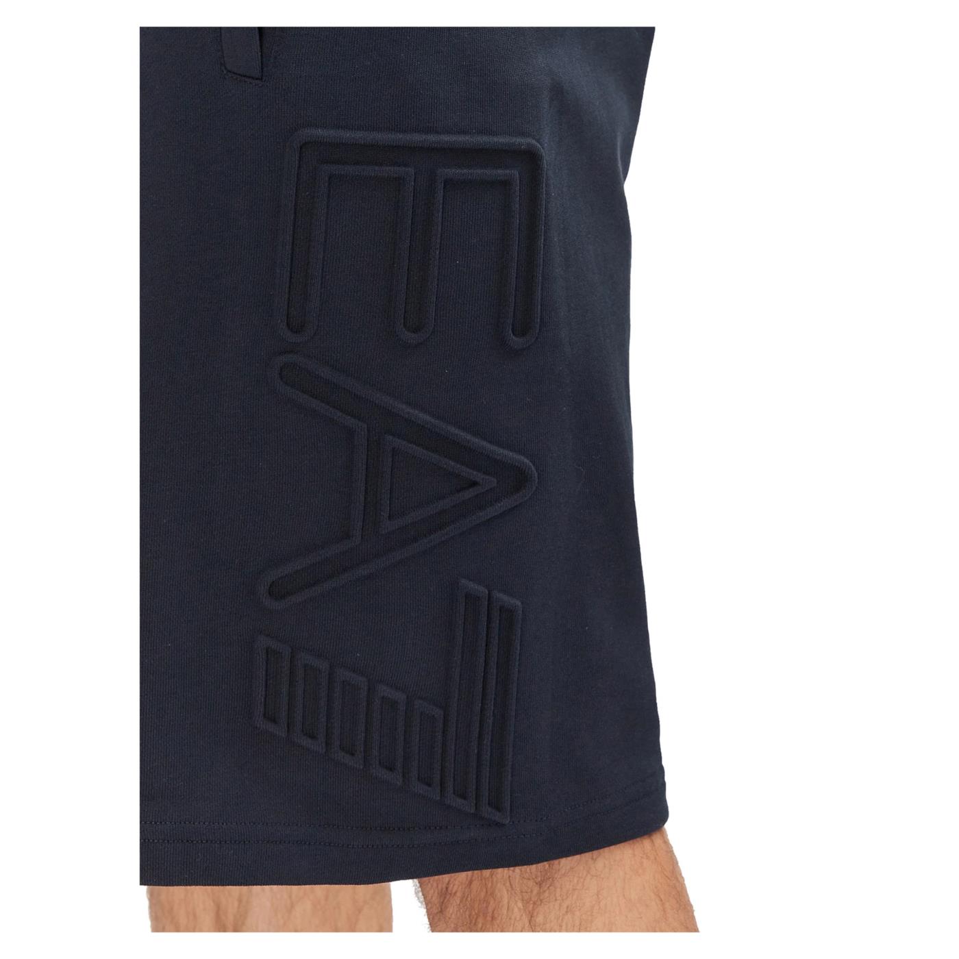 EMPORIO ARMANI 7 EA7 TRAIN OVERSIZE LOGO SHORT