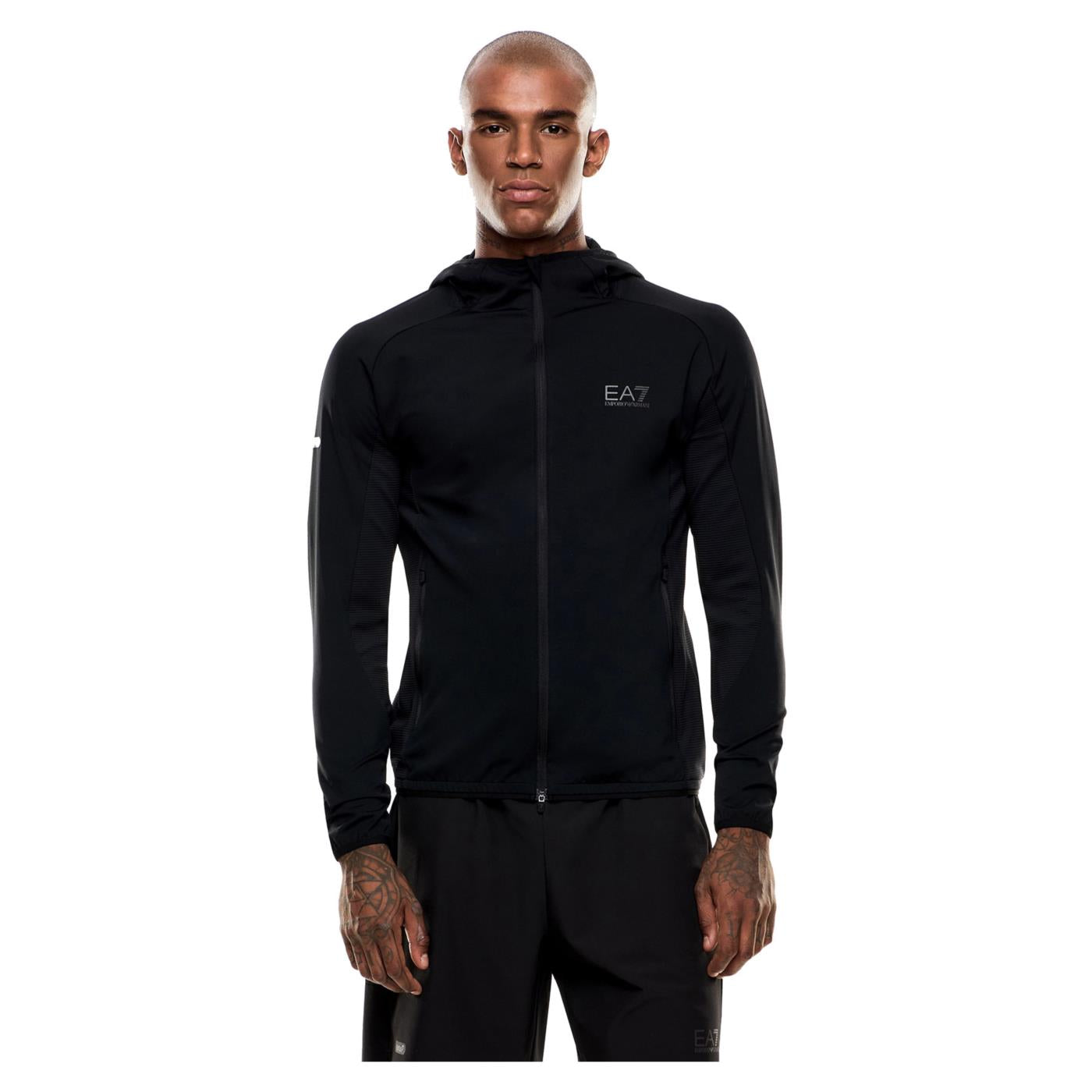 EMPORIO ARMANI 7 EA7 VIGOR7 M HOODIE FULL ZIP