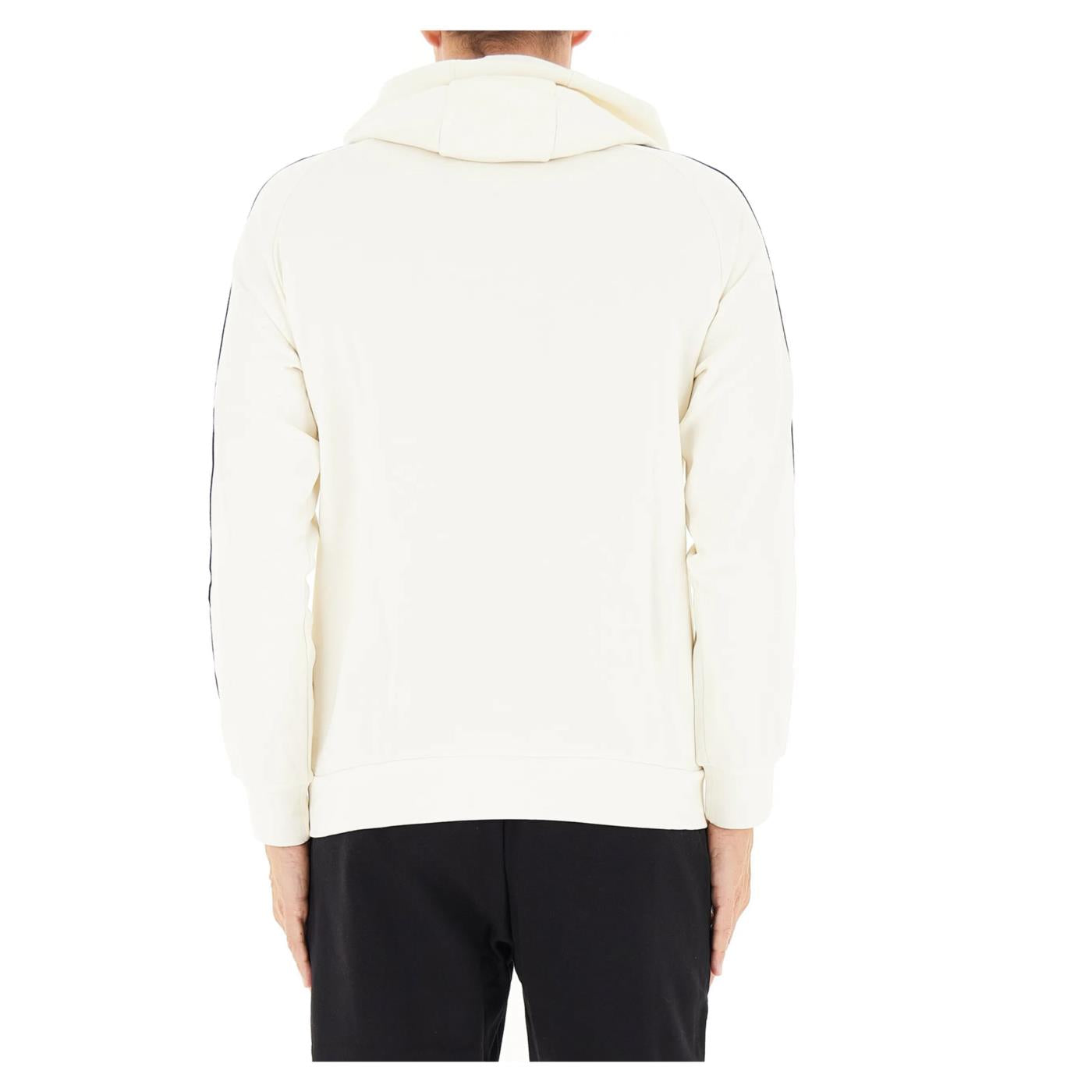 EMPORIO ARMANI 7 EA7 TRAIN LOGO TAPE HOODIE