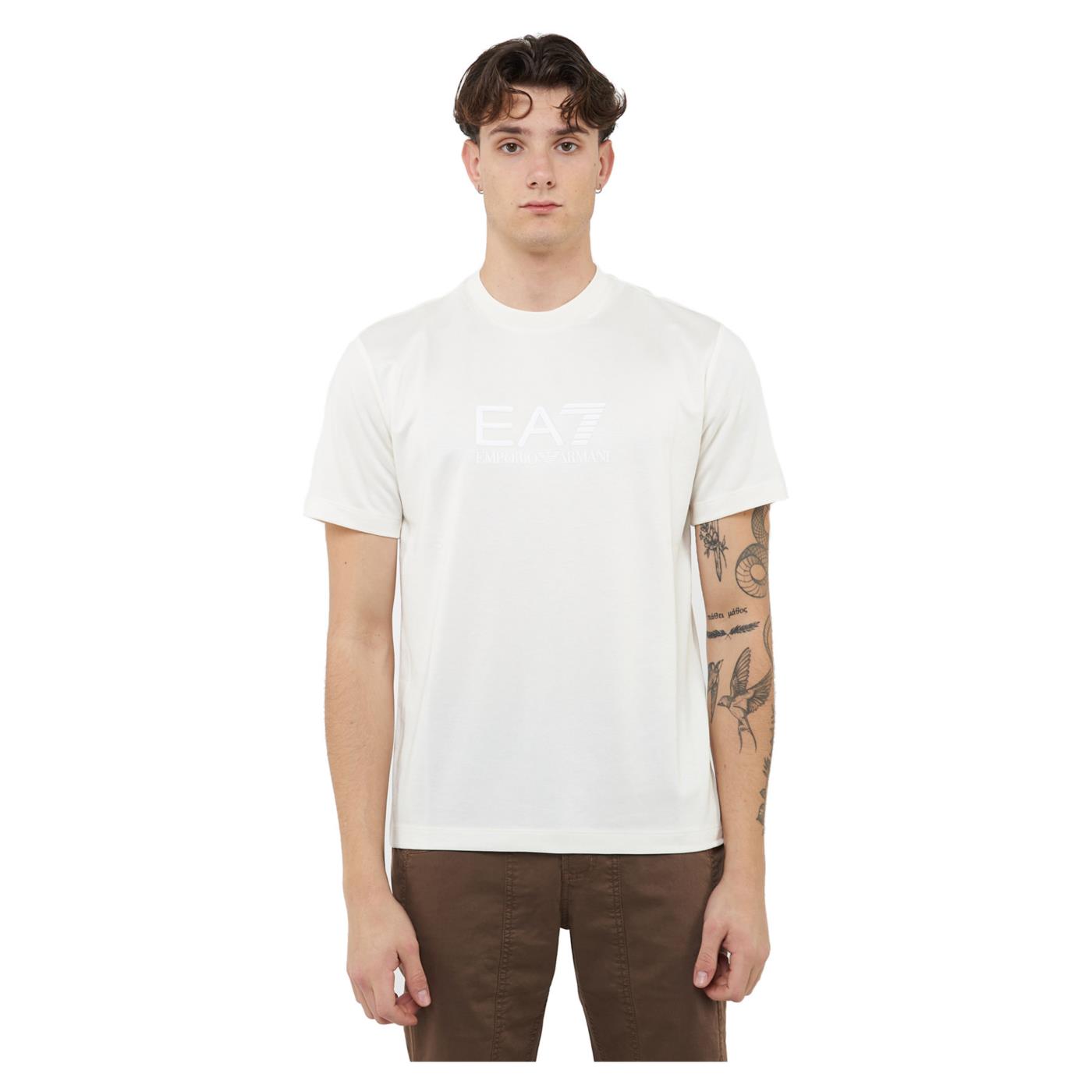 EMPORIO ARMANI 7 EA7 TRAIN LUX M TEE SS - Bianco - immagine principale