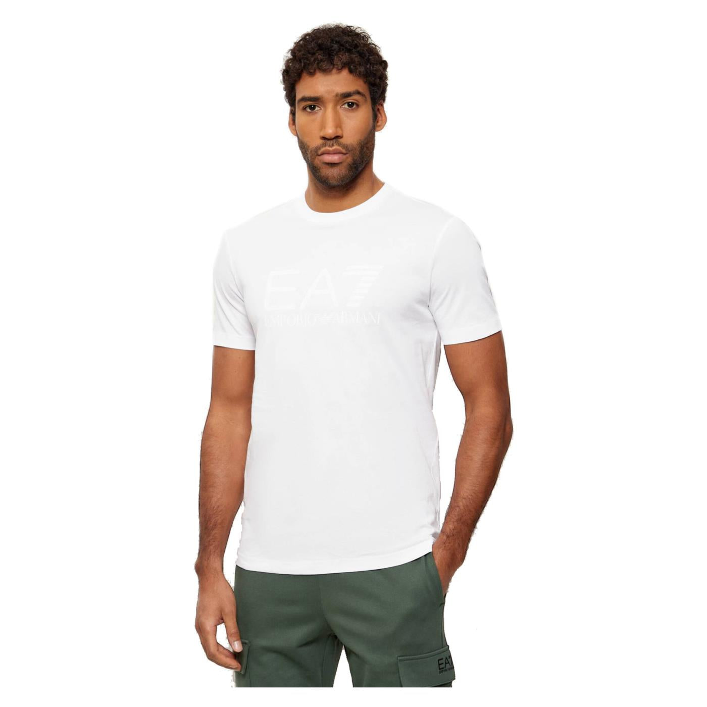 EMPORIO ARMANI 7 EA7 TRAIN CORE BIG LOGO TEE