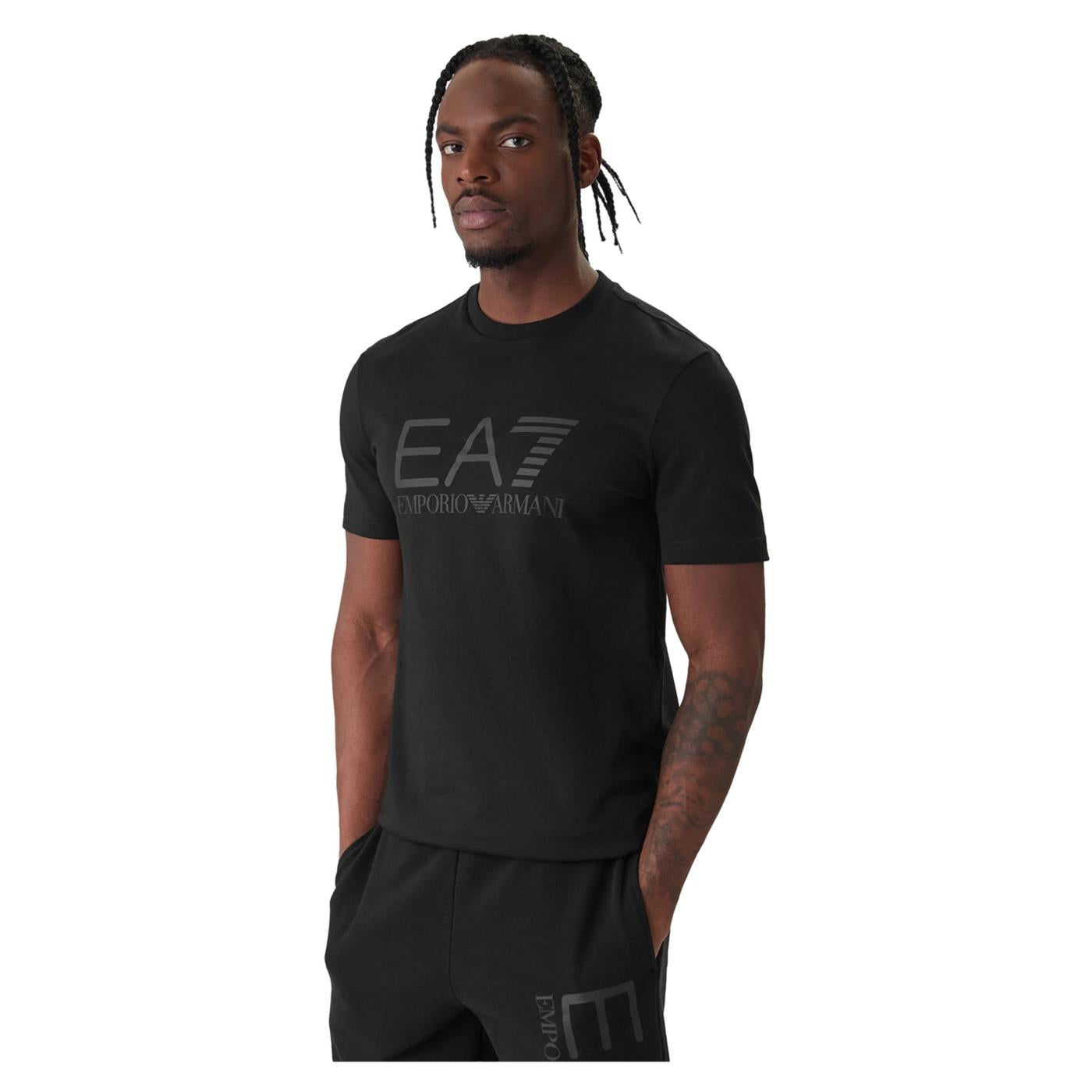 EMPORIO ARMANI 7 EA7 TRAIN CORE BIG LOGO TEE