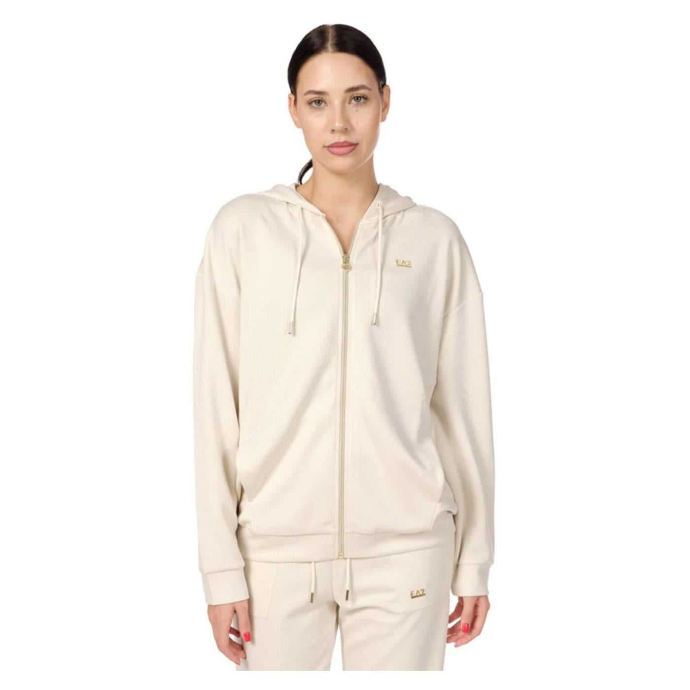 EMPORIO ARMANI 7 EA7 TRAIN CORE LADY RELAX FZH - Beige - immagine principale