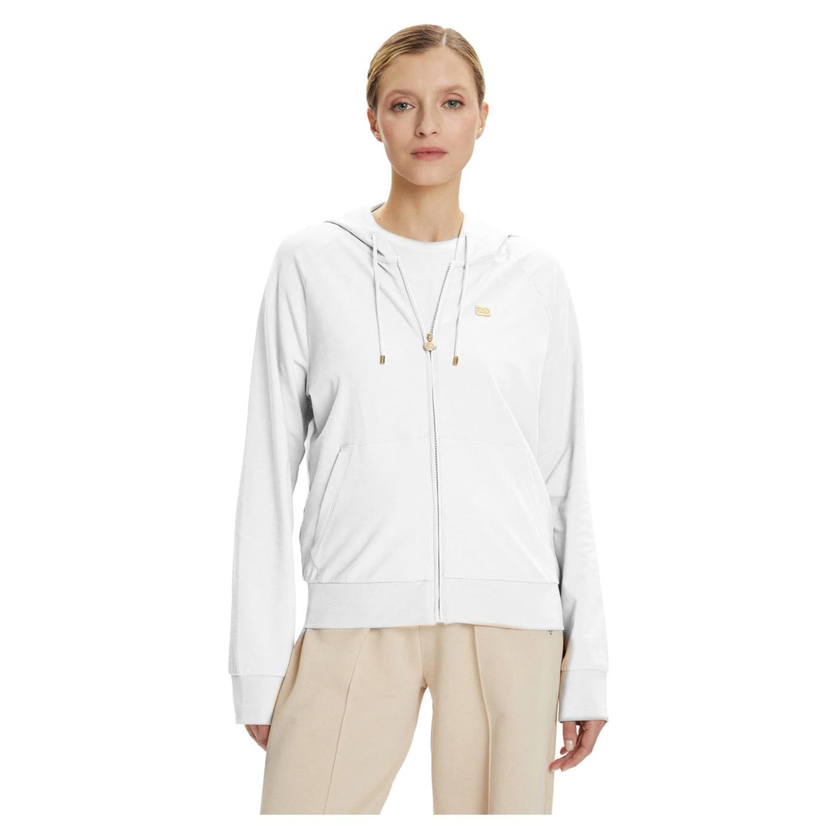 EMPORIO ARMANI 7 EA7 TRAIN CORE LADY HOODIE FZ
