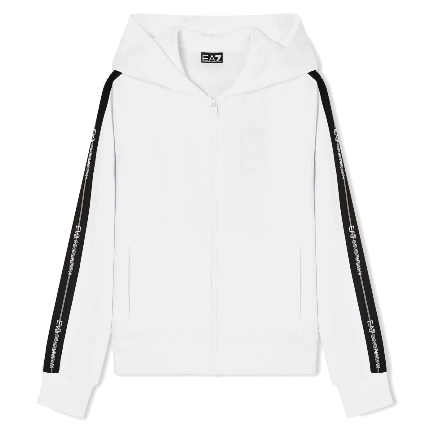 EMPORIO ARMANI 7 EA7 TRAIN LOGO TAPE W HOODIE - vista 3