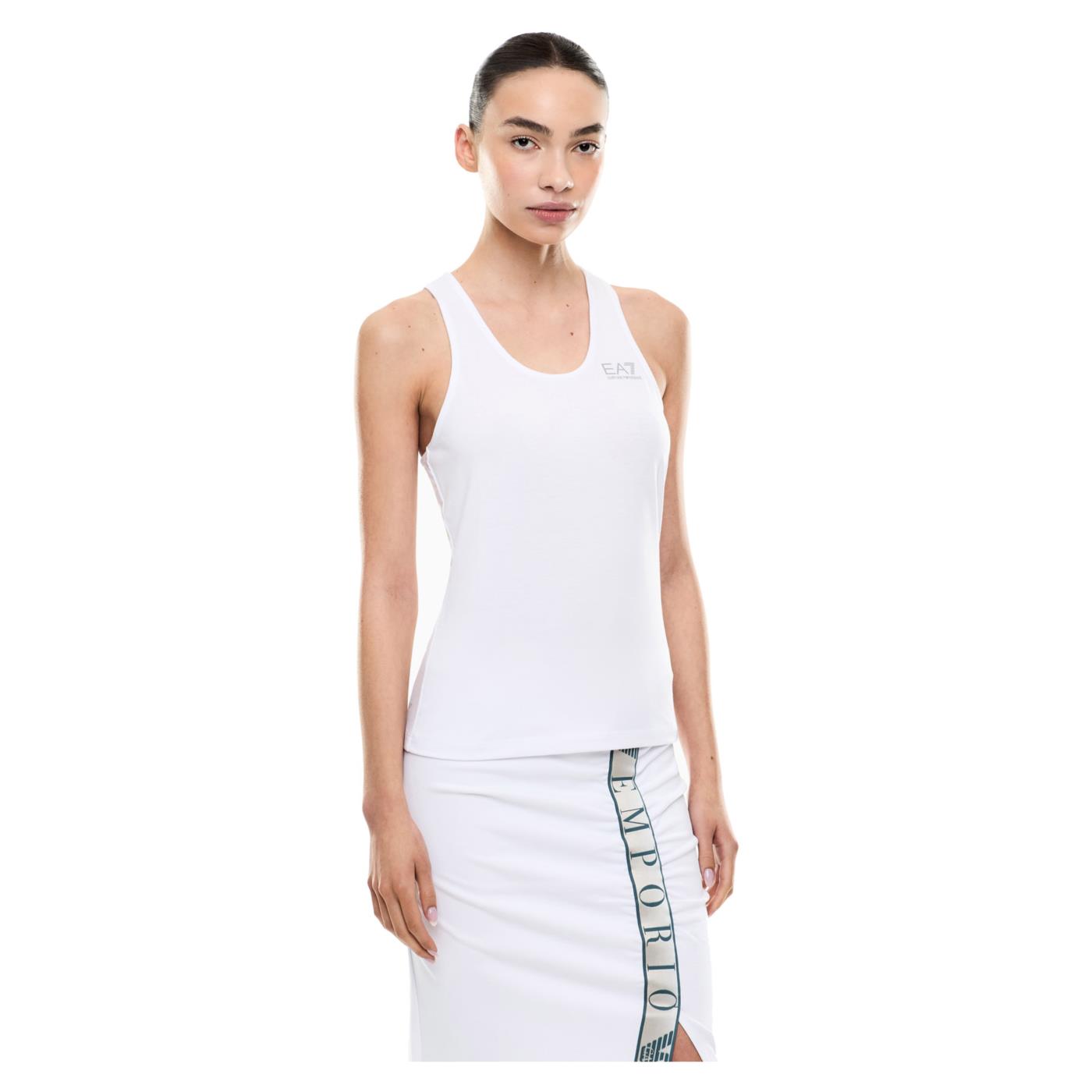 EMPORIO ARMANI 7 EA7 NATURAL VENTUS7 W TANK - Bianco - immagine principale