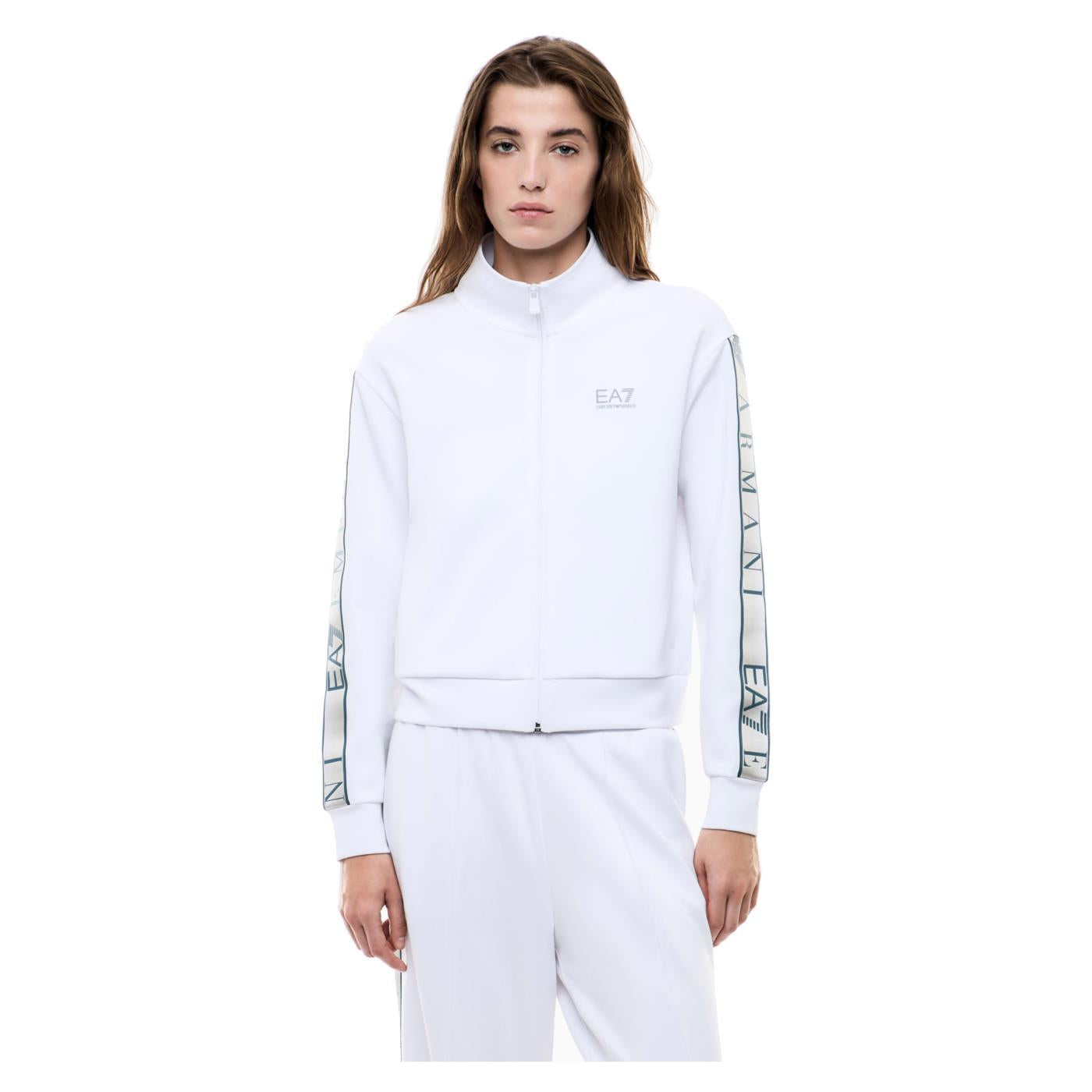 EMPORIO ARMANI 7 EA7 NATURAL VENTUS7 W TTOP FZ - Bianco - immagine principale