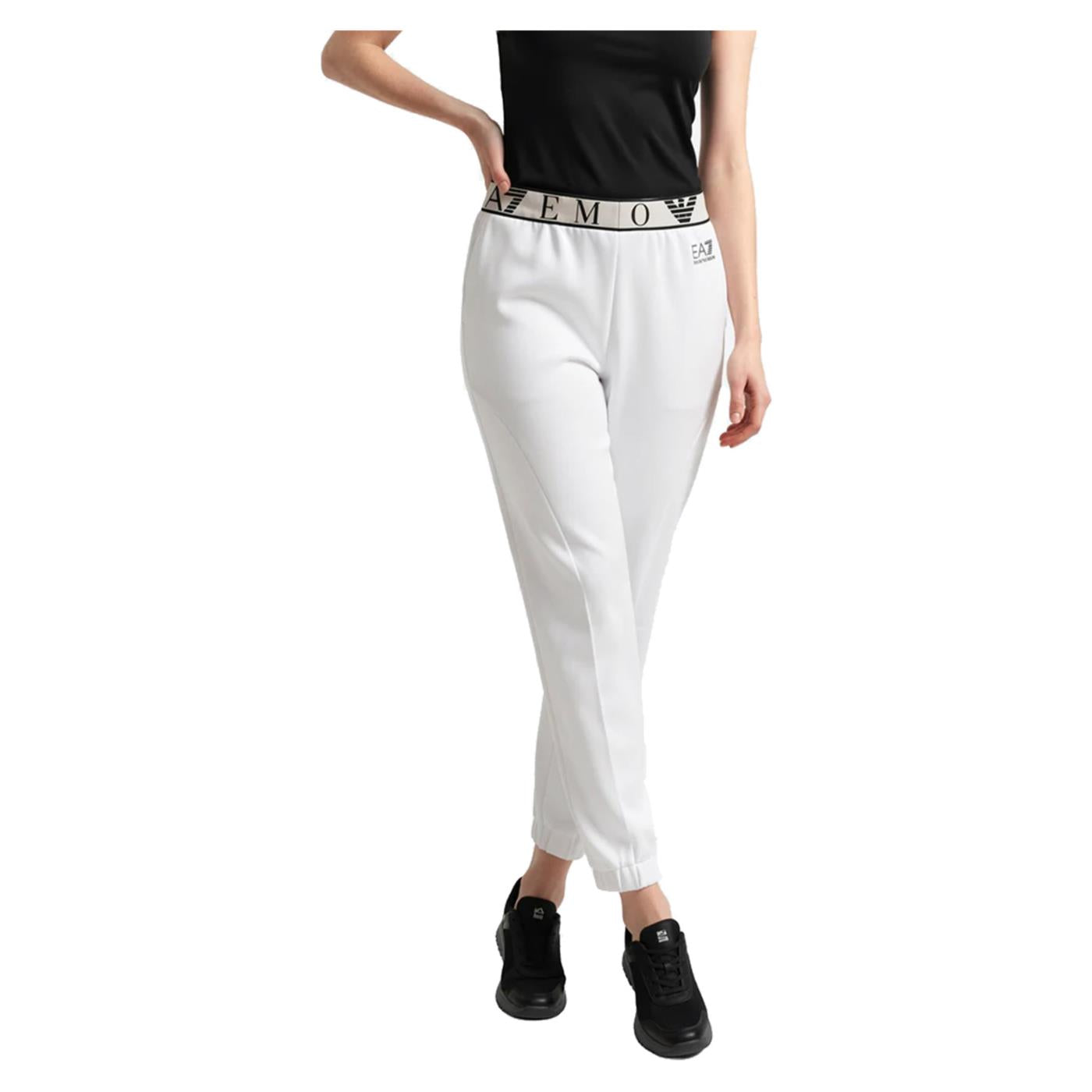 EMPORIO ARMANI 7 EA7 NATURAL VENTUS7 W PANTS - Bianco - immagine principale