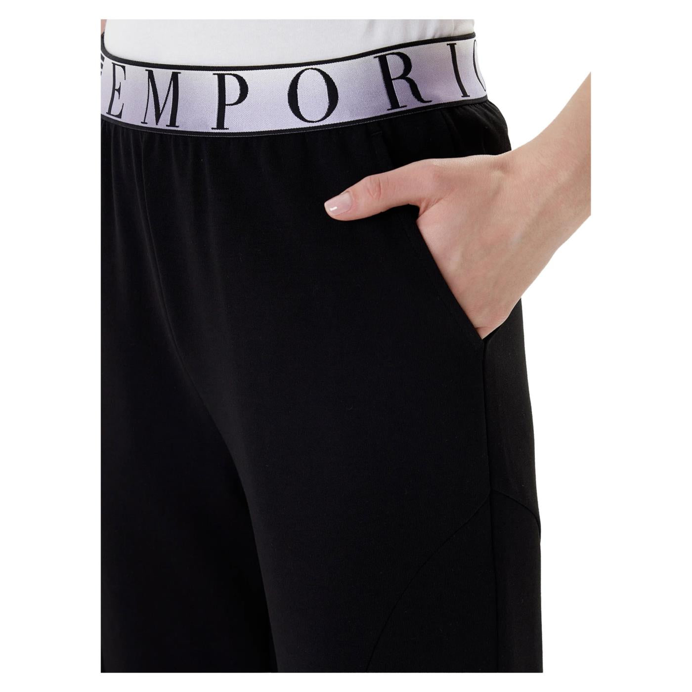 EMPORIO ARMANI 7 EA7 NATURAL VENTUS7 W PANTS - Nero - vista 3