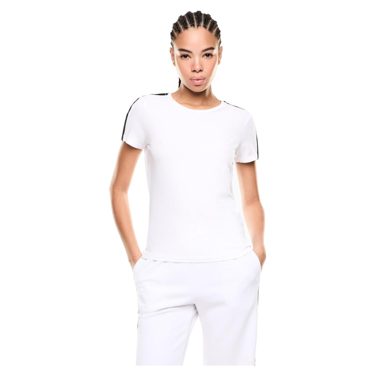 EMPORIO ARMANI 7 EA7 TRAIN TAPE W SLIM TEE