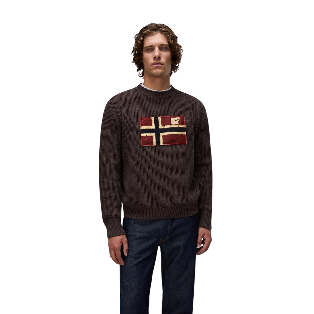 NAPAPIJRI D-ARCHIVE KNIT CREW