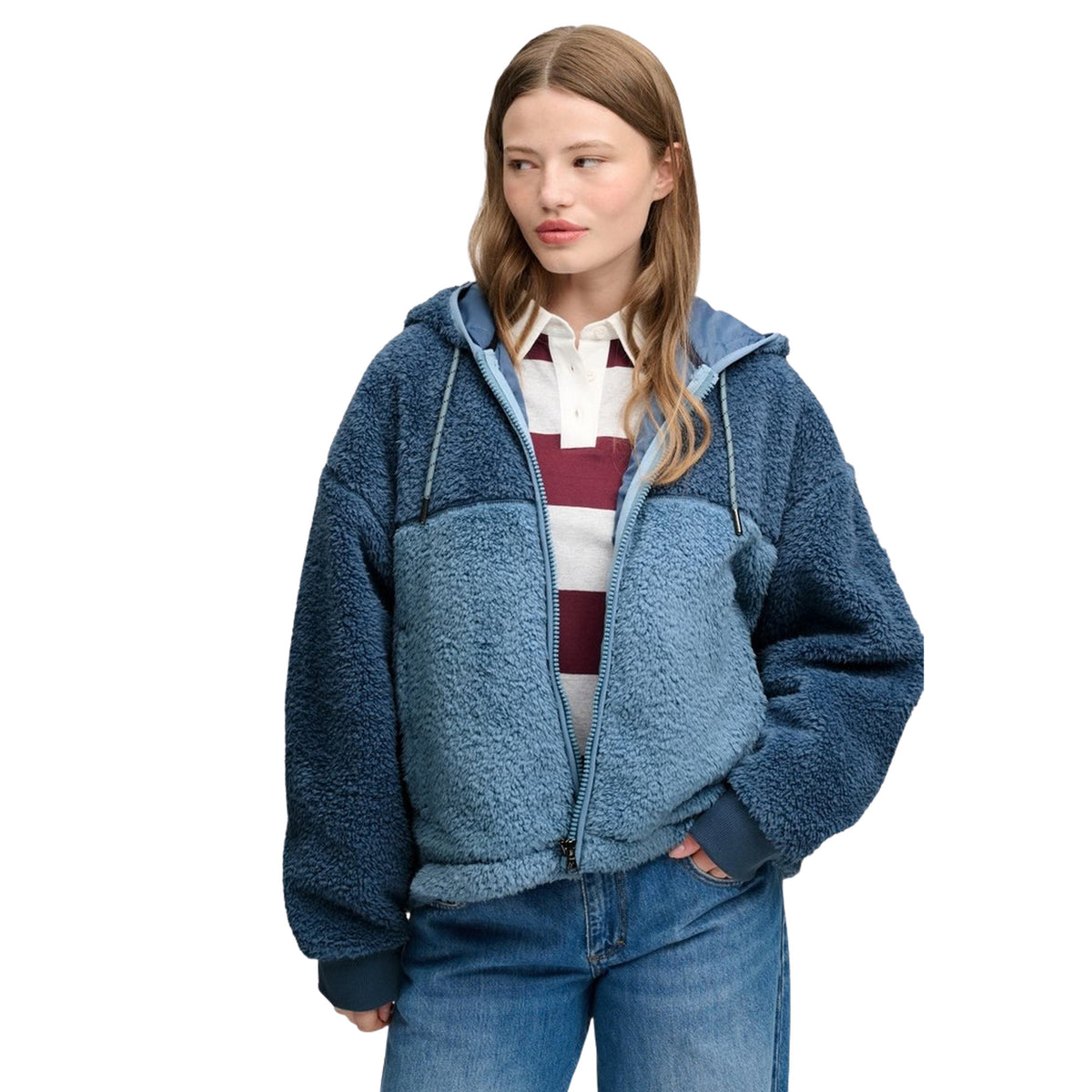 SUPERDRY WOMAN SUPER SOFT ZIPHOOD