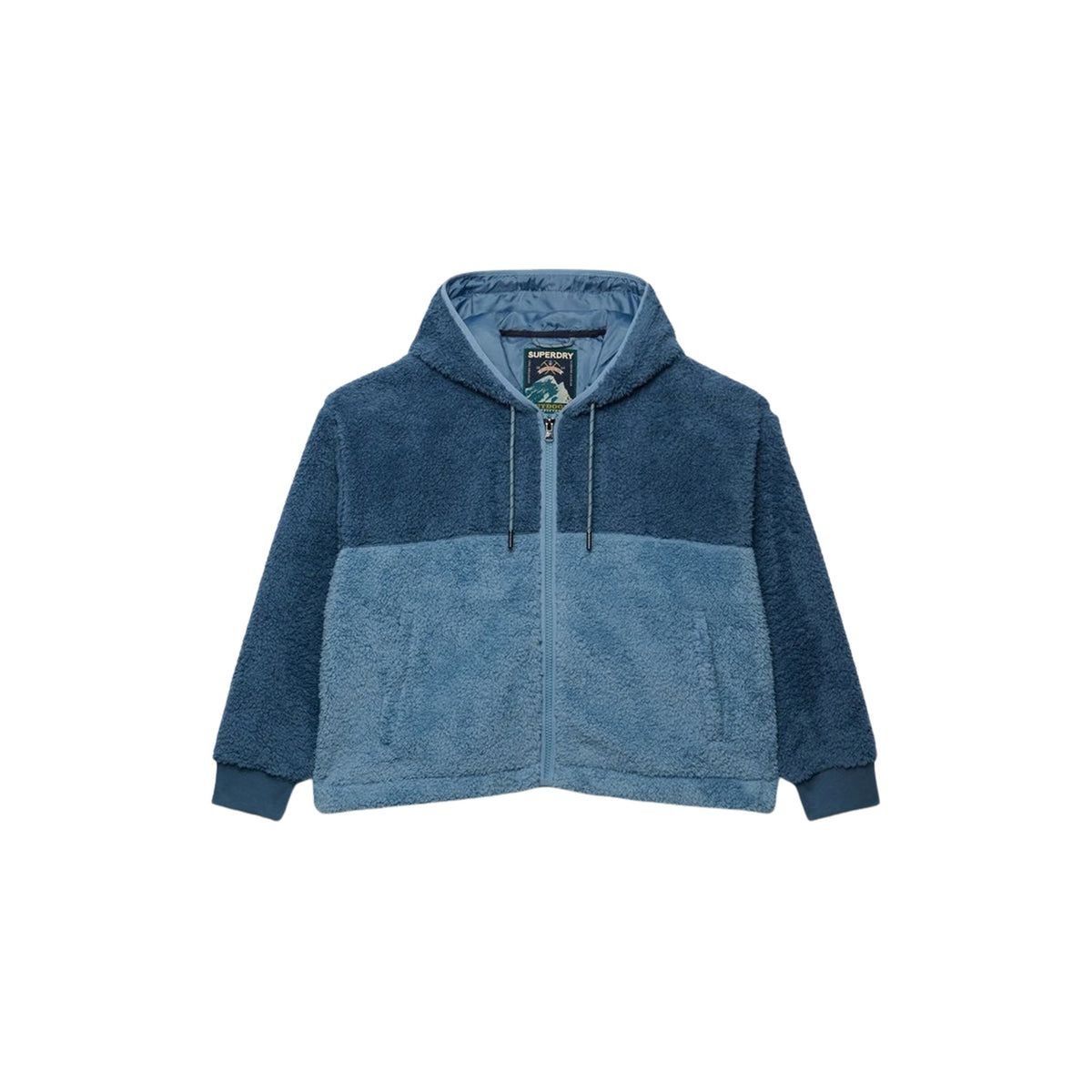 SUPERDRY WOMAN SUPER SOFT ZIPHOOD - seconda immagine