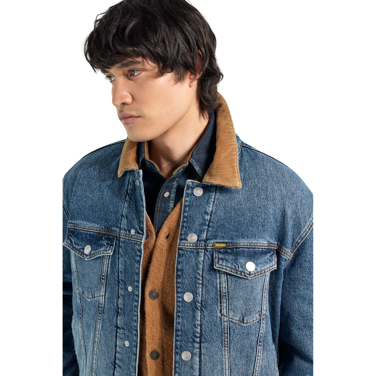 GAS DADDY JACKET REV DENIM - seconda immagine