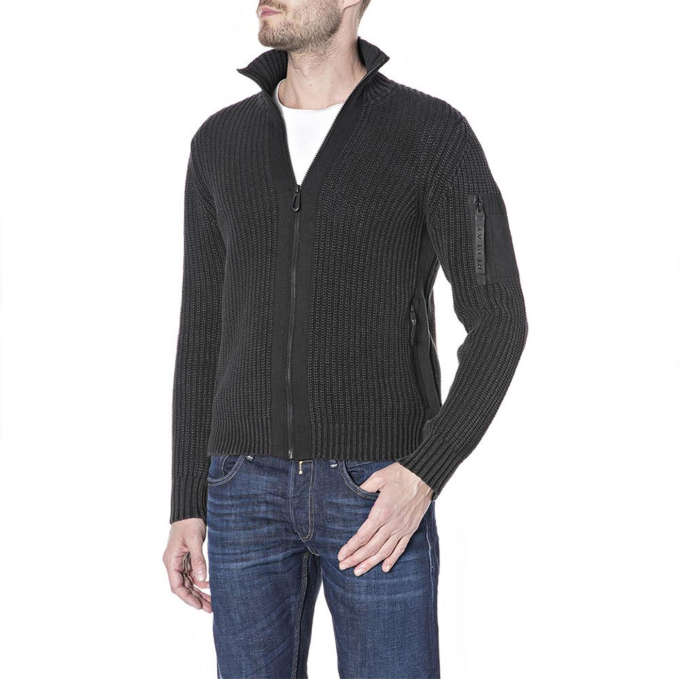 REPLAY MAGLIONE UOMO - Nero - immagine principale