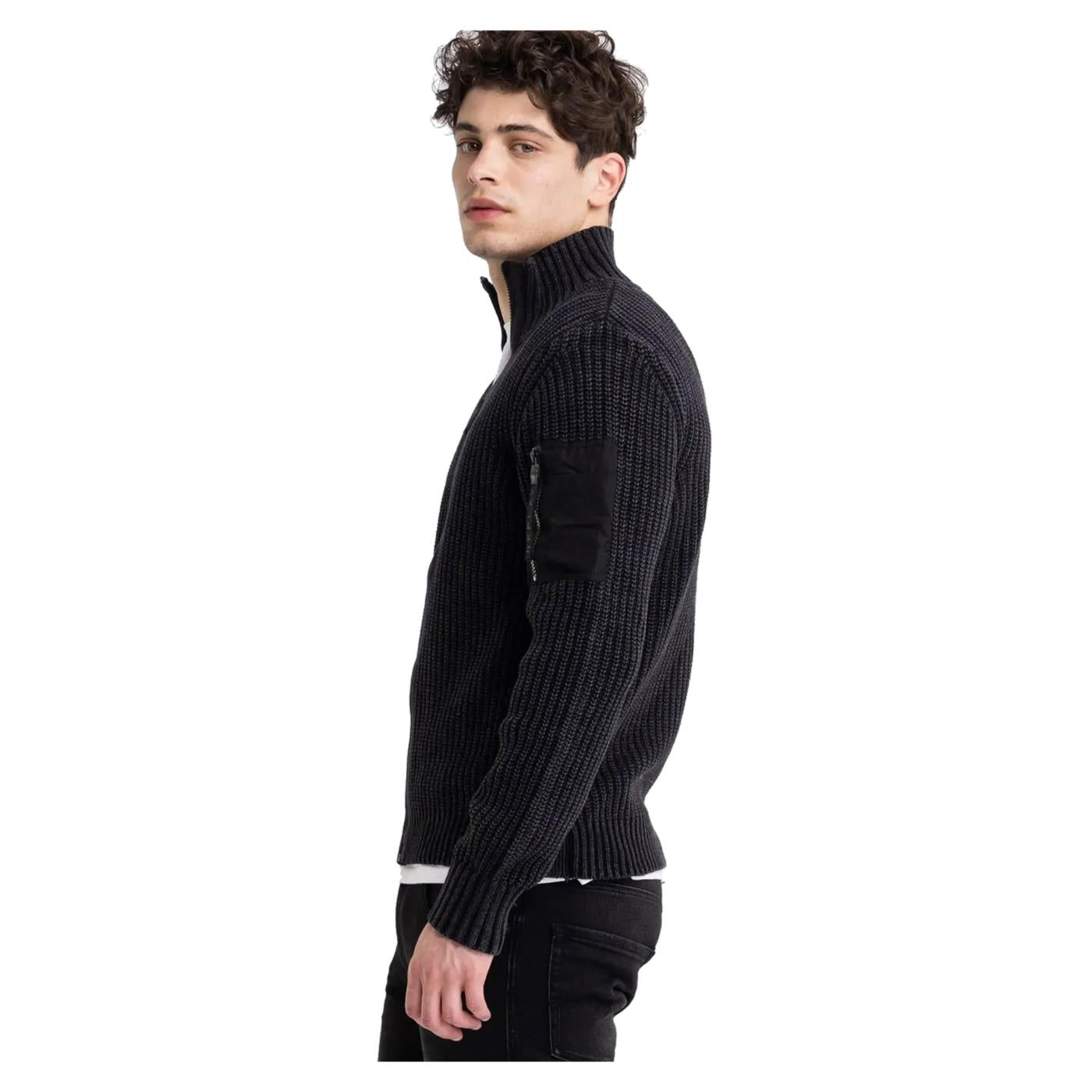 REPLAY MAGLIONE UOMO - Nero - vista 2