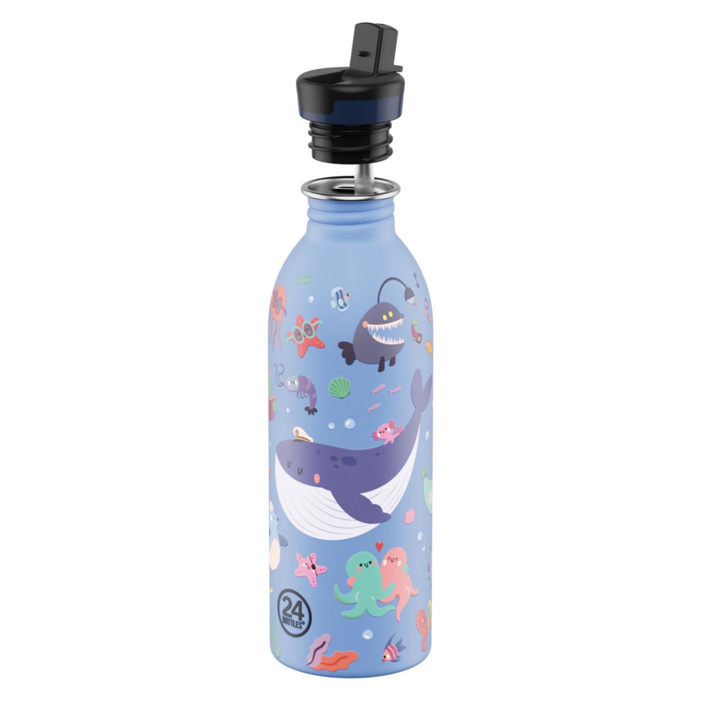 24 BOTTLES URBAN 500 OCEAN FRIENDS - Azzurro - vista 2