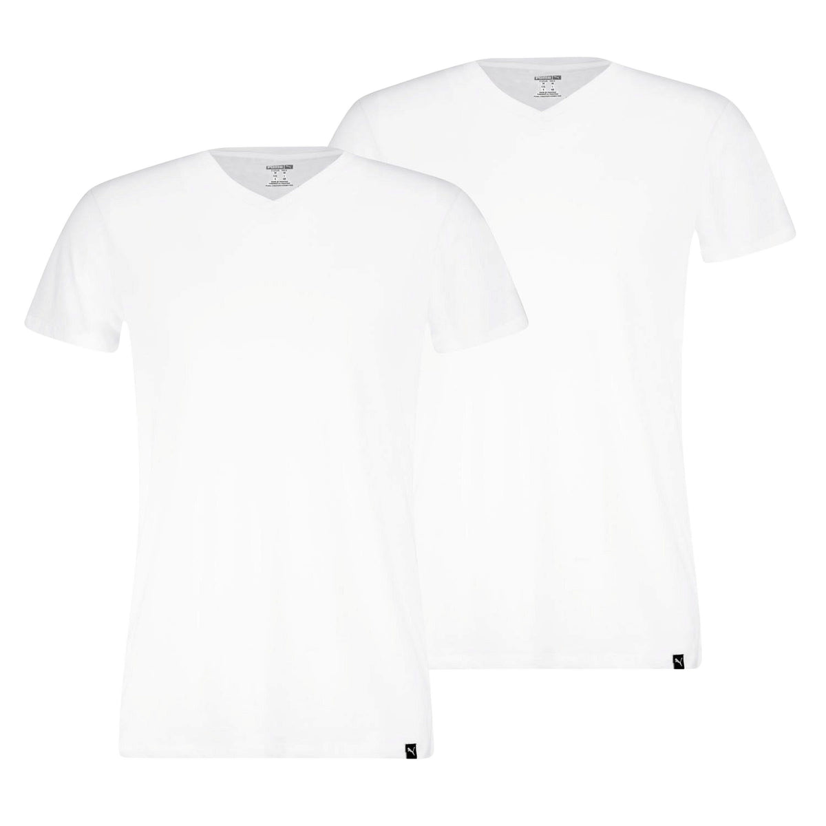 PUMA BASIC 2PK V-NECK TEE