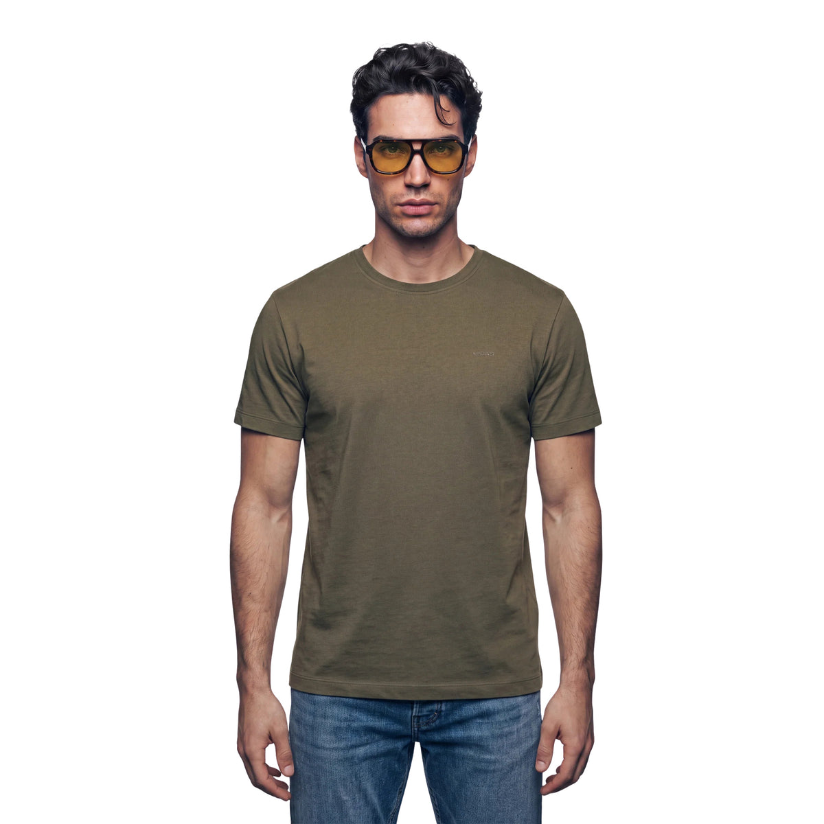 GAS SCUBA STRETCH LOGO TEE - Militare - immagine principale