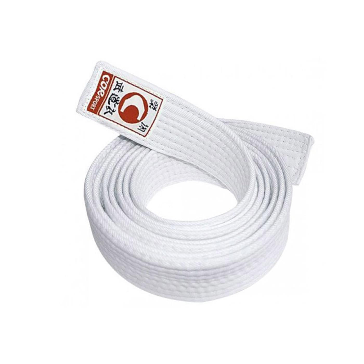 COR SPORT CINTURA JUDO KARATE BIANC