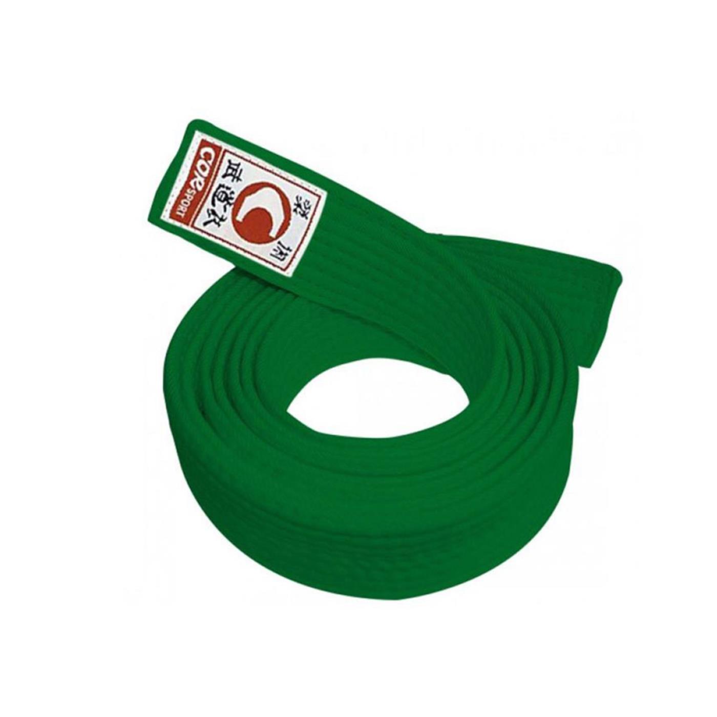 COR SPORT CINTURA JUDO/KARATE VERDE