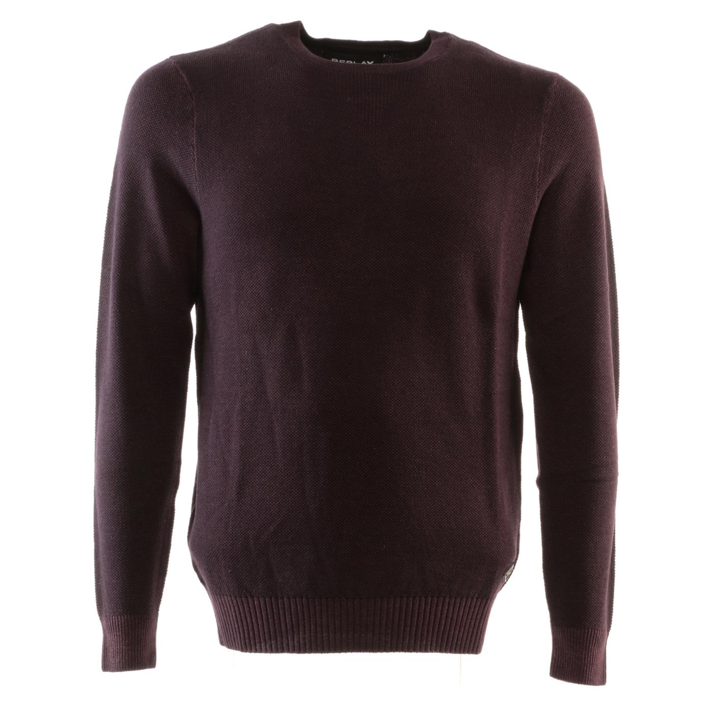 REPLAY MAGLIONE UOMO - Viola - immagine principale
