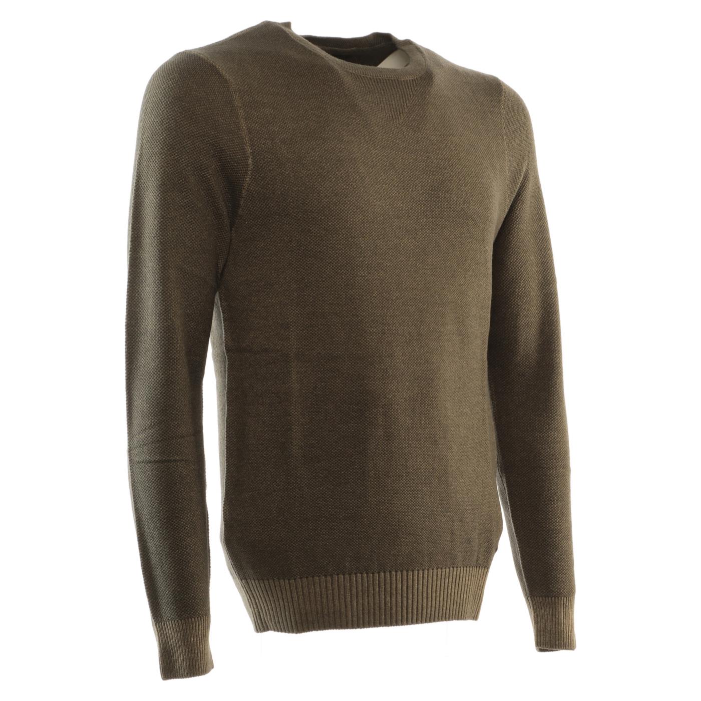 REPLAY MAGLIONE UOMO - Verde militare - vista 3