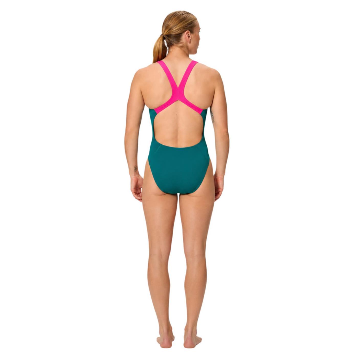 SPEEDO FEMALE SOLID POWERBACK - vista 2