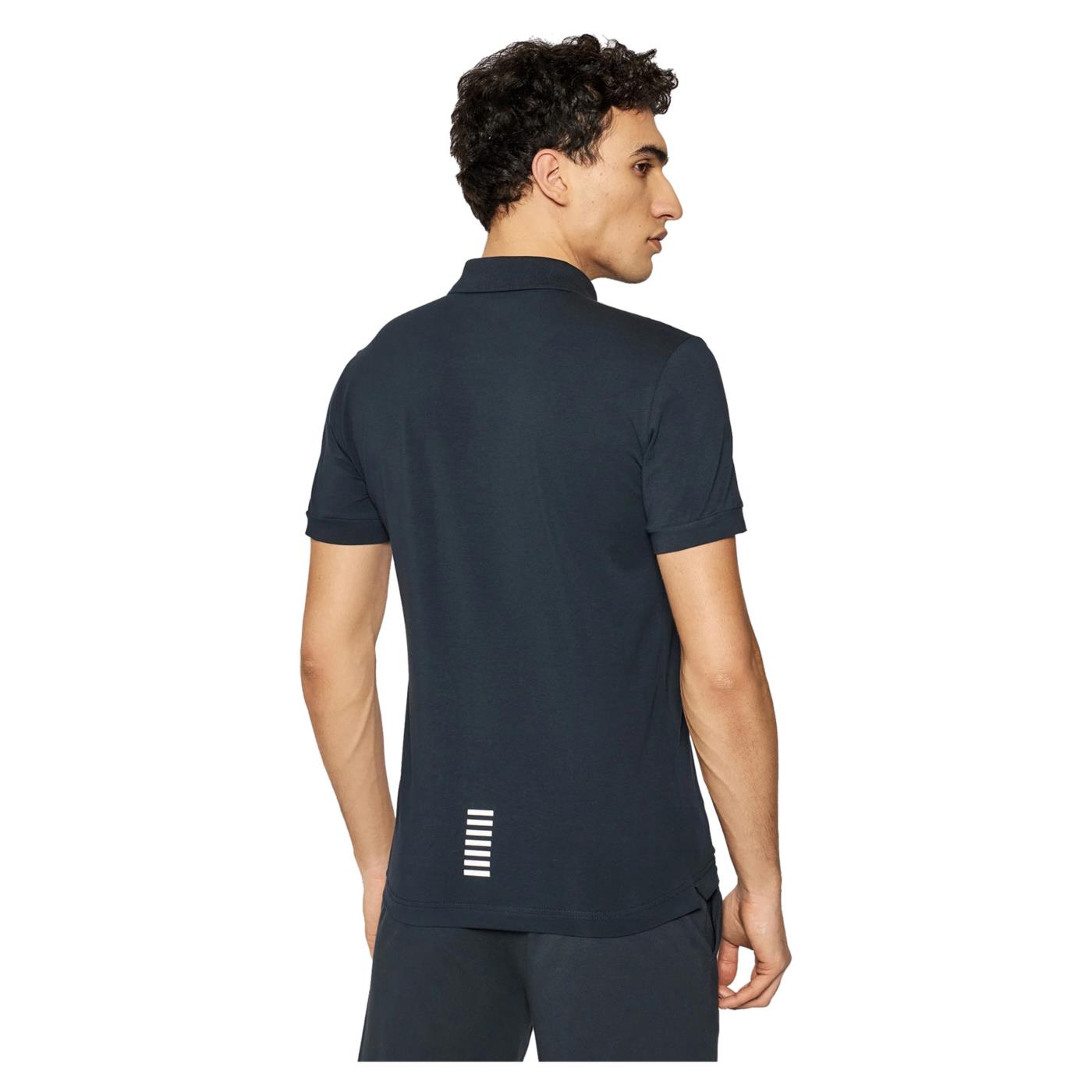 EMPORIO ARMANI 7 EA7 JERSEY POLO SHIRT