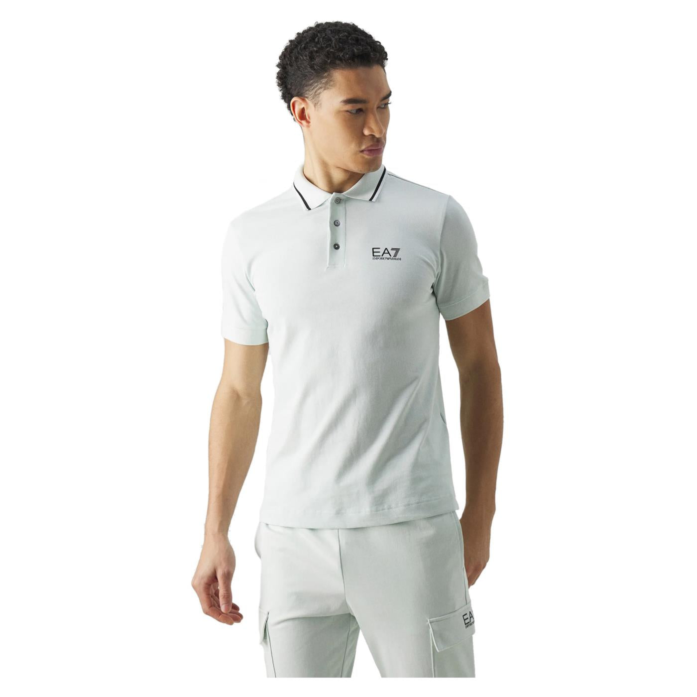 EMPORIO ARMANI 7 EA7 TRAIN CORE ID POLO PIQUET