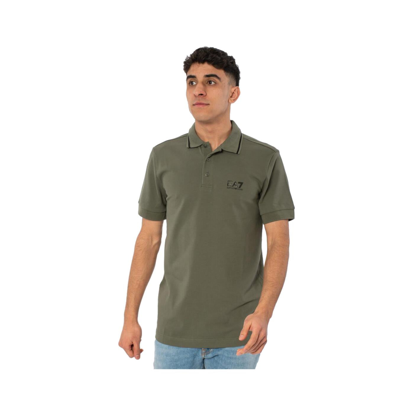 EMPORIO ARMANI 7 EA7 TRAIN CORE ID POLO PIQUET